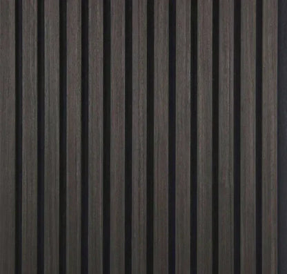 Akustikpaneel mit realistischer Holzstruktur, selbstklebend. Kein Papiermaterial – gefertigt aus widerstandsfähigem, strukturiertem Verbundstoff. (300 cm x 40 cm)